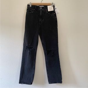 Abercrombie & Fitch The 90’s Straight Ultra High Rise Jeans Size 26/2S